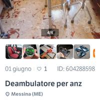 deambulatore per anziani 