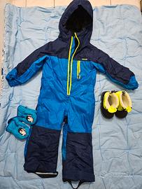 completo sci bimbo 4 anni 