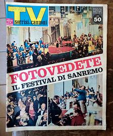 SANREMO 1962 TV Sorrisi e Canzoni Rivista Vintage 