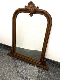 Specchio in noce massello