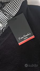 Maglia con  inserto camicia Pierre Cardin nuova
