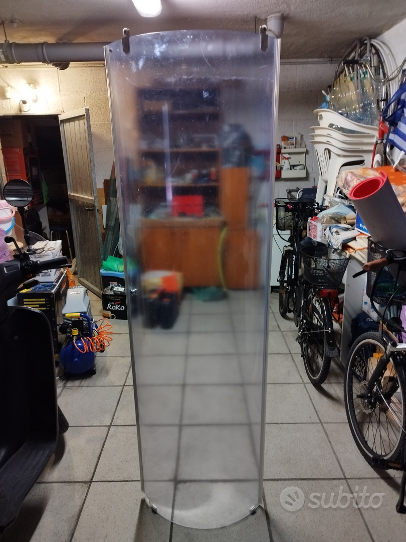 Box Doccia Esterno Per Camper E Barche - Ingresso/Uscita 1/2", Senza Flessibile, Materiale ABS, Nero