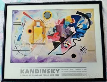 Litografia originale Kandinsky "Giallo-Rosso-Blu"
