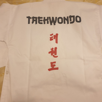 Completo Taekwondo per bambino 140 cm + accessori