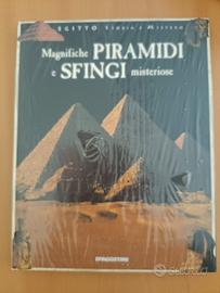 libro " magnifiche piramidi e sfingi misteriose"