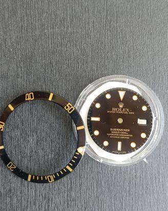ROLEX 16613 QUADRANTE ED INSERTO GHIERA