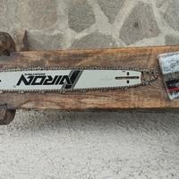 barra motosega 18 pollici passo 3.25 e 2 catene