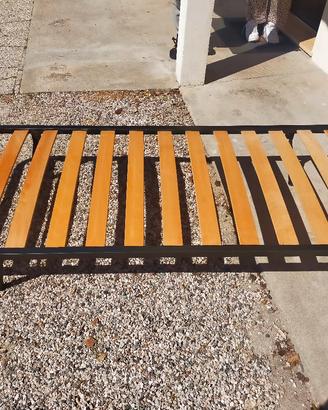 coppia reti doghe legno singole