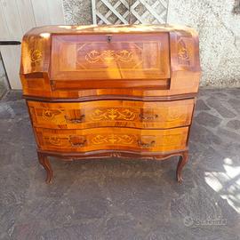 mobile ribaltina scrittoio consolle stile antico