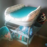 Fasciatoio Cuddle & Bubble Chicco azzurro
