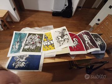 Stampe numerate Apocalisse - anno 1964