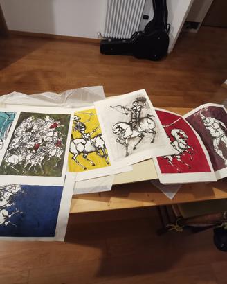 Stampe numerate Apocalisse - anno 1964