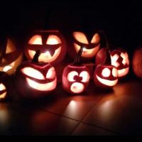 Zucca Halloween intagliata