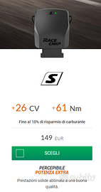 Modulo Aggiuntivo Centralina Race chip 2.0 tdi
