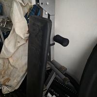 panca orizzontale / inclinazione inversa palestra 