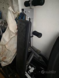 panca orizzontale / inclinazione inversa palestra 