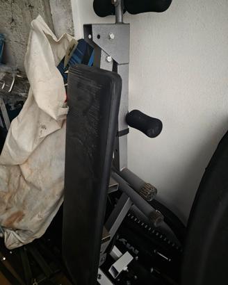 panca orizzontale / inclinazione inversa palestra 