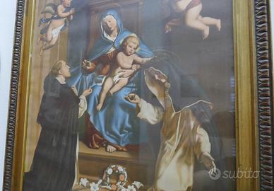 Quadro icona madonna