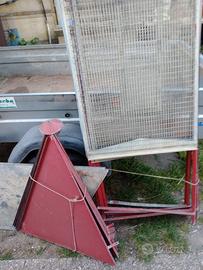 voliera in metallo 
