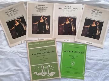 Arie singole per baritono - ricordi