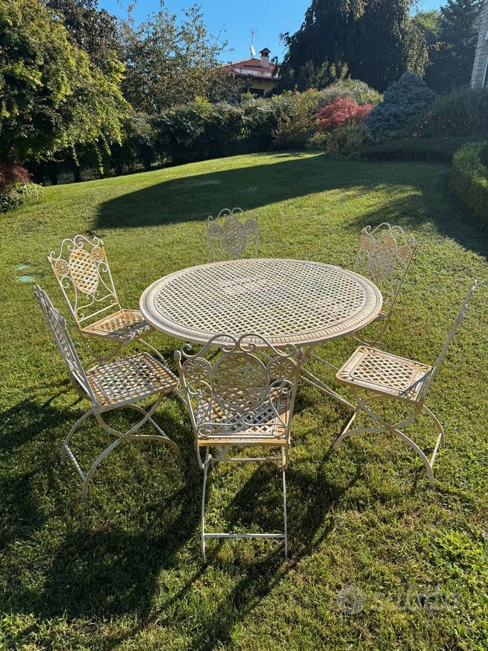 Set da giardino in ferro Prezzi e offerte usato