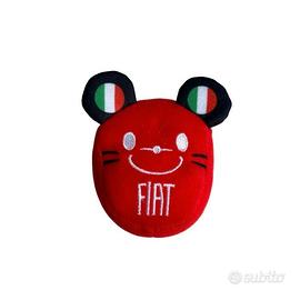 Peluche charm TOPO Fiat rosso- prodotto per collez