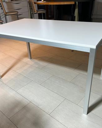 Tavolo allungabile pranzo cucina snack sala bianco