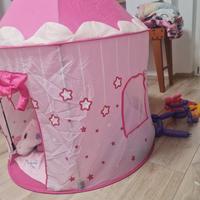 tenda principesse gioco