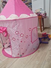 tenda principesse gioco