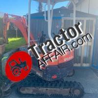 Mini escavatore kubota 15-3 carro variabile ce