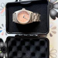 Orologio Kronosti Katino titanio quadrante salmone