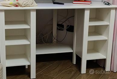 scrivania/mobile porta TV bianco 