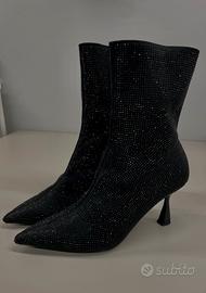 Tacchi Brillantinati Neri