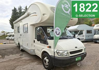 CAMPER ELNAGH FORD MANSARDATO 7 POSTI DOPPIA DINET