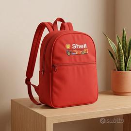 Zaino, Shell, F1, Gadget, Rosso