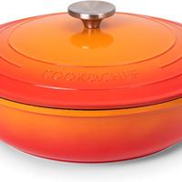 Tegame con coperchio, resistente antiaderente 3,9L