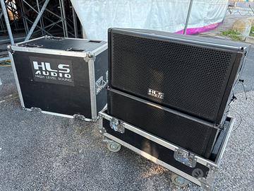 Impianto audio HLS Tour A1