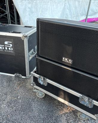 Impianto audio HLS Tour A1