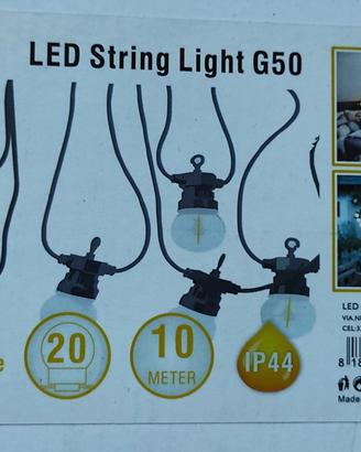 catena lampadine luminose