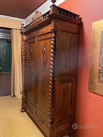 Armadio barocco fine ‘800