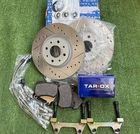 Dischi forati baffati pastiglie ebc tarox bmw fiat