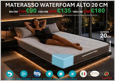 Materasso Alto 20 cm - Anallergico - Anti Acaro