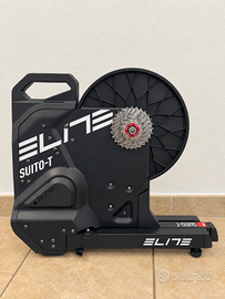 Rullo interattivo Elite Suito T con pacco pignone