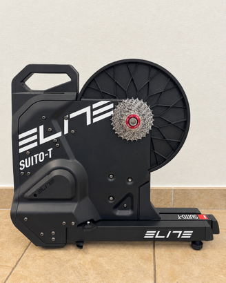 Rullo interattivo Elite Suito T con pacco pignone
