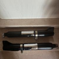 Terminali fishtail Harley Davidson