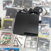 PlayStation 3 slim 16 giochi e accessori