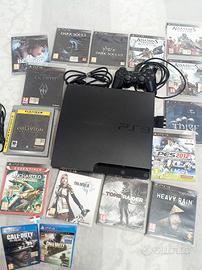 PlayStation 3 slim 16 giochi e accessori