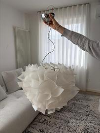 Lampadario Slamp modello Veli bianco