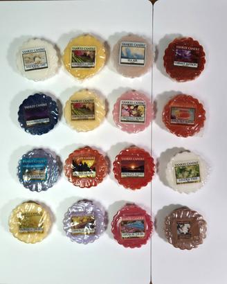 Yankee Candle Tart Wax Melts 16 pezzi - Nuovi