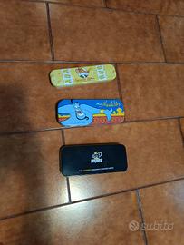 set 3 scatole di latta 